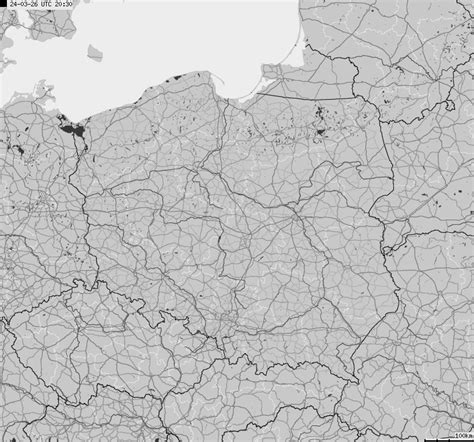 Mapa Burzowa Polski Satelitarna Mapa Polski