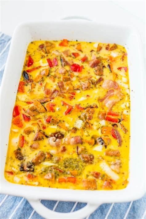 Follow the steps to lose weight fast. Paleo Breakfast Casserole with Sweet Potatoes, Bacon, Eggs ...