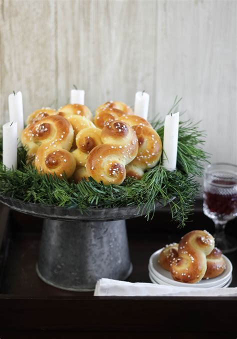 St Lucia Buns Swedish Saffron Christmas Bread Sprinkle Bakes