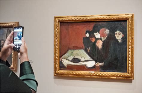 Edvard Munch At The Courtauld Gallery The Deathbed 1895 Slmimages