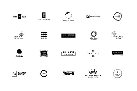 120 Minimalist Logos By Vuuuds Thehungryjpeg