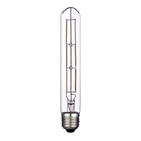 Bule27led25 Dimmable 6w Led Clear Tube Style Bulb In Warm White