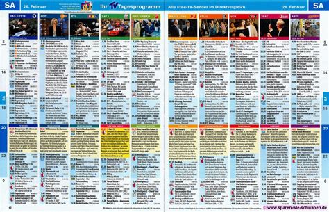 Das aktuelle tv programm von heute: TV Programm - Das Fernsehprogramm von heute bei Hörzu