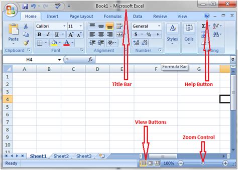 Title Bar Help Button Zoom Control And View Buttons Ncert Books