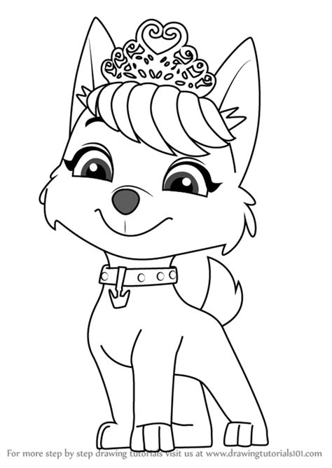 Learn How To Draw Sweetie From Paw Patrol Paw Patrol Step By Step
