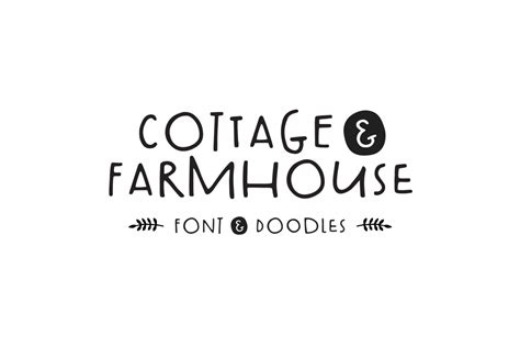 Before choosing the best font for letterhead, you need to know the difference between the two. Cottage & Farmhouse Font (113984) | Regular | Font Bundles