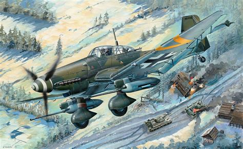 Wallpaper World War II Military Aircraft Airplane Boxart