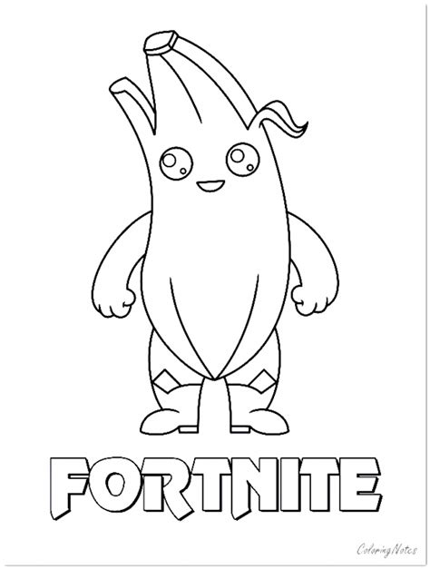 Fortnight Llama Pages Coloring Pages