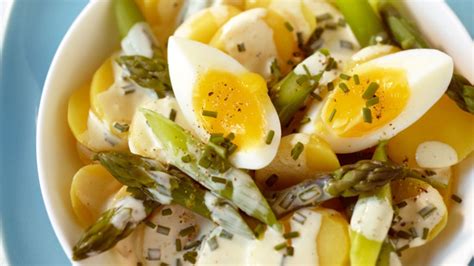 Kartoffelsalat mit grünem Spargel Rezept
