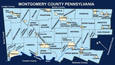 Some cities have implemented home rule charters which make them no. Montgomery County Pennsylvania Township Maps