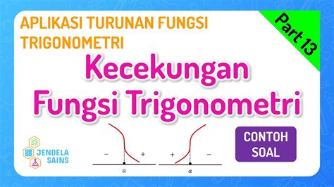 Turunan Fungsi Trigonometri Matematika Kelas Part Soal Cekung