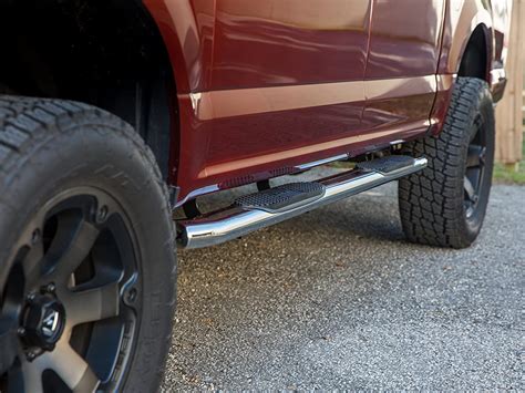 Ionic Pro Series 5 Stainless Oval Nerf Bars 2007 2018 Chevy Silverado