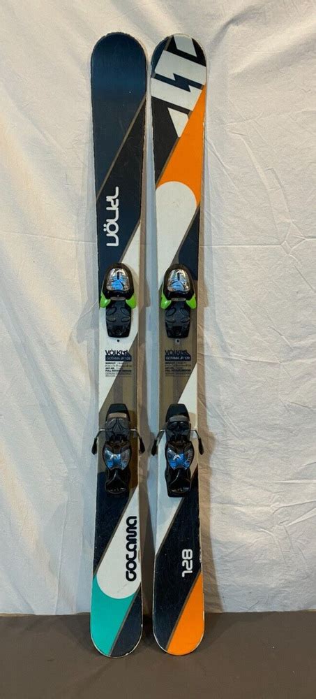 Volkl Gotama Jr 128cm 118 86 111 Twin Tip Rocker Skis Marker Din 70