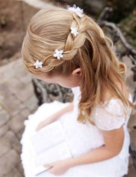 Lovely Hairstyles Ideas For Girl31 Flower Girl Hairstyles Kids