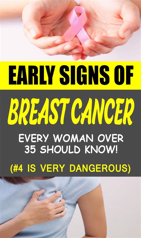 Rarely Discussed Early Warning Signs Of Breast Cancer