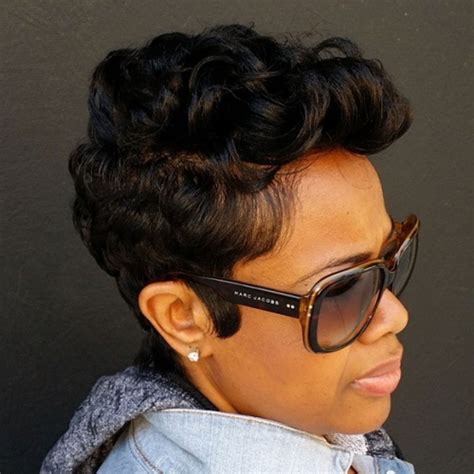 Black Curly Pixie Curly Pixie Hairstyles Cute Hairstyles For Short