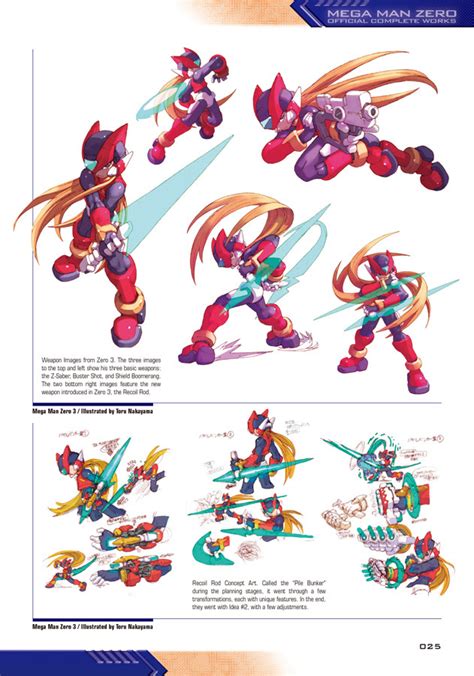 mega man zero art book coming up from udon brutal gamer