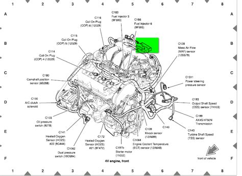 1997 Mercury Sable Engine Diagram