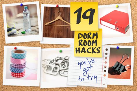 19 dorm room and college life hacks you ve got to try