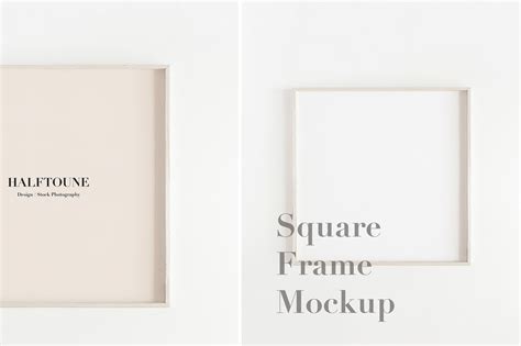 Frame Mockup,Mockup,Square Frame Mockup,Wooden Frame,Minimalist Mockup,Clean Mockup,Smart Object ...