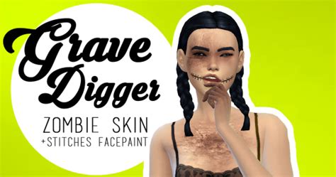 Sims 4 Ccs The Best Zombie Skin By Imtater
