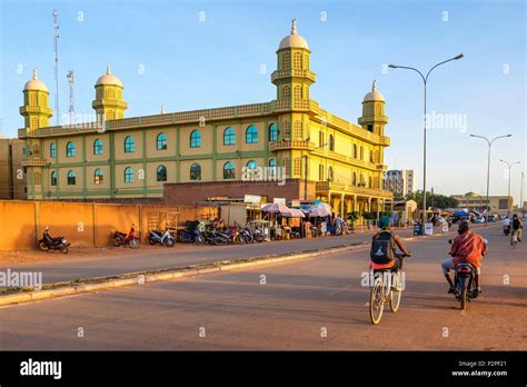 Burkina Faso Centre Region Ouagadougou Downtown Mosque On Loudun