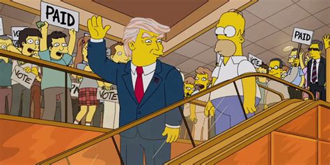 The Simpsons Donald Trump Parody Rivals South Park