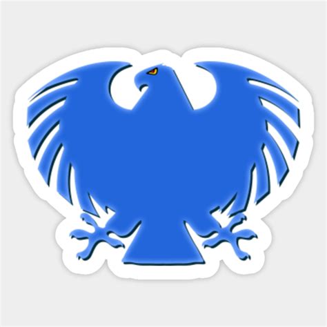 Blue Falcon Blue Falcon Sticker Teepublic