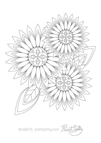 See more ideas about coloring pages, free coloring pages, adult coloring pages. Printable Flower Adult Coloring Book {Get 3 Free Pages}