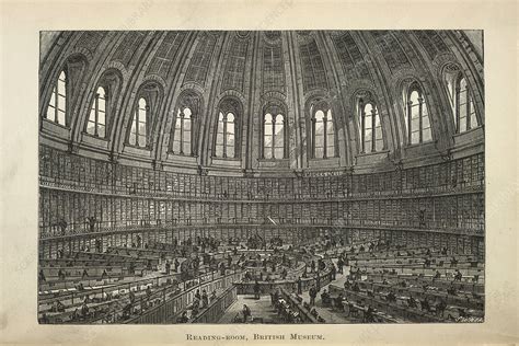 Reading Room British Museum Stock Image C0188285 Science Photo