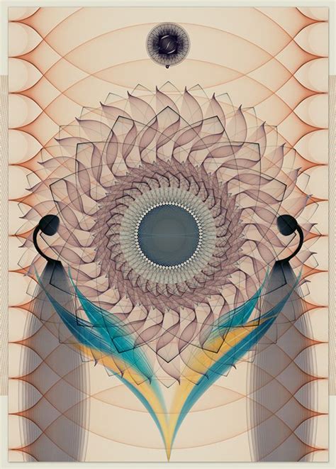 Illustrations On Behance Sacred Geometry Geometric Art