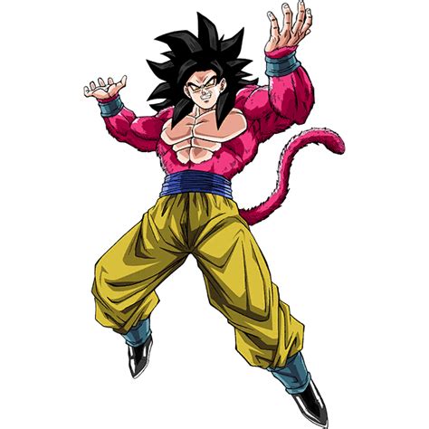 Goku Ssj4 Render 5 Sdbh World Mission By Maxiuchiha22 On Deviantart