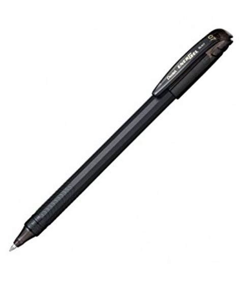 Pentel Energel Roller Ball Pen Bl417 Black Pack Of 5 Buy Online At