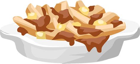 Download Plate Clipart French Fry Canadian Poutine Clip Art Png Image