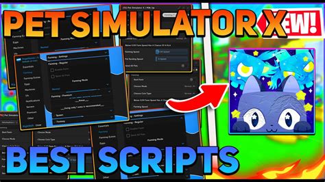 NEW Pet Simulator X Script GUI Hack Auto Farm Dupe Pets Open