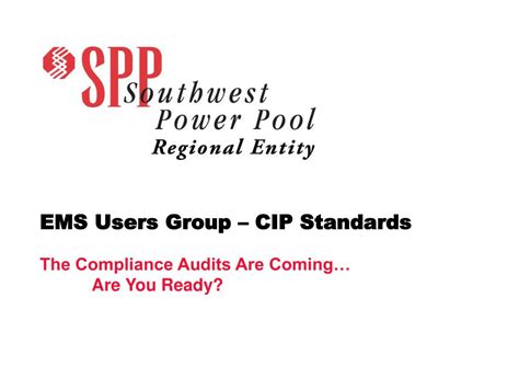 Ppt Ems Users Group Cip Standards Powerpoint Presentation Free