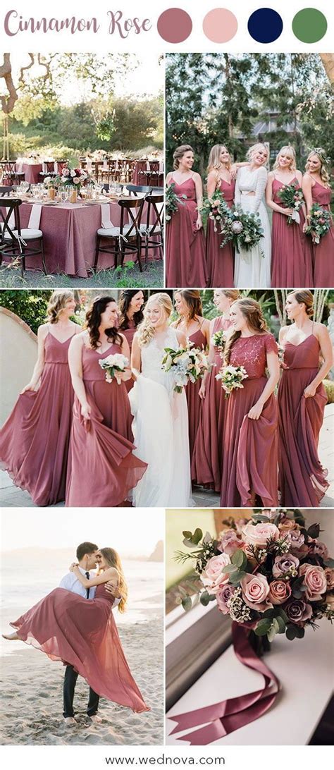 10 Hot Wedding Color Palettes For 2019 Trends Fall Wedding Colors