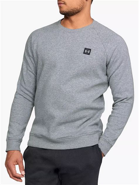 Under Armour Rival Fleece Crew Neck Sweatshirt At John Lewis And Partners