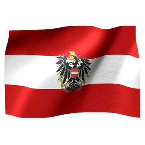The austrian triband is based on the coat of arms of the babenberg dynasty, recorded in the 13th century. Fahne - Flagge XXL 150x90cm - Österreich - Geheimshop.de