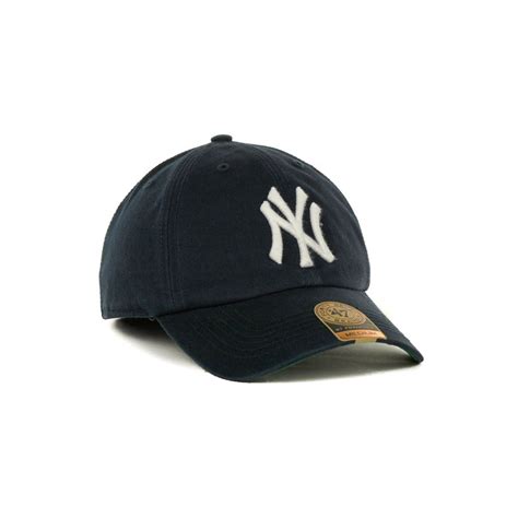 We have baseball caps from new era in 59fifty, 39thirty and snapback models. 47 Brand New York Yankees Mlb 47 Franchise Cap in Navy ...