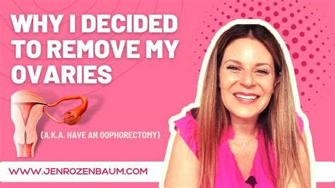 Why I Decided To Remove My Ovaries Aka Have An Oophorectomy Youtube