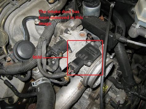 The 1997 buick lesabre mass airflow sensor is located on the outside of the air intake housing. Pontiac Grand Prix Questions - Mass Air Flow MAF Sensor ...
