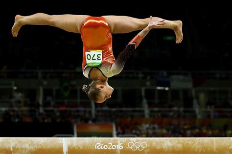 Can't wait to watch you both! Olympic gymnastic results 2016: Sanne Wevers wins gold ...