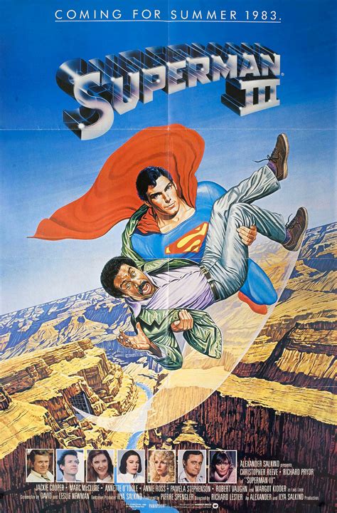 It's a bird, it's a plane, it's tyler hoechlin! Superman III 1983 U.S. One Sheet Poster | Posteritati ...