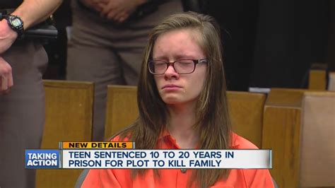 Teen Sentenced To Prison For Murder Plot Youtube