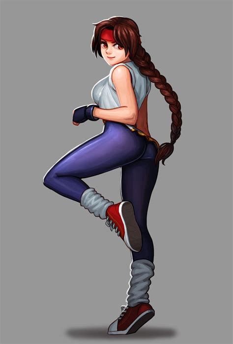 Yuri Sakazaki Kof King Of Fighters Yuri Street Fighter Characters Rowdyruff Powerpuff Girl