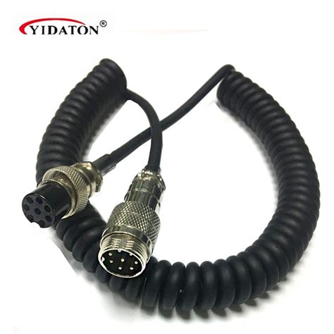 8 Pin Mic Microphone Extension Cable For Yaesu Radio Ft