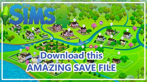 This Save File Is Amazing Sims 4 Save File Review Youtube