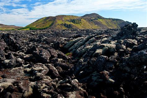 Moss Covered Field Of Lava In Iceland Photograph By Arthur Meyerson