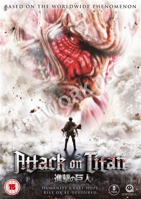 All sizes · large and better · only very large sort: Attack On Titan: Part 1 | DVD | Free shipping over £20 ...